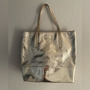 Elegant Gold Tote Bag Kate Spade ♠️